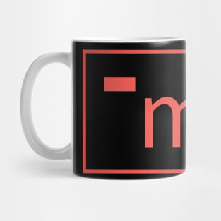 Negative Message Logo Mug